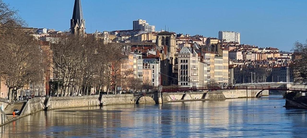 Porte Du Vieux Lyon, Vue Sur La Saone Exteriér fotografie